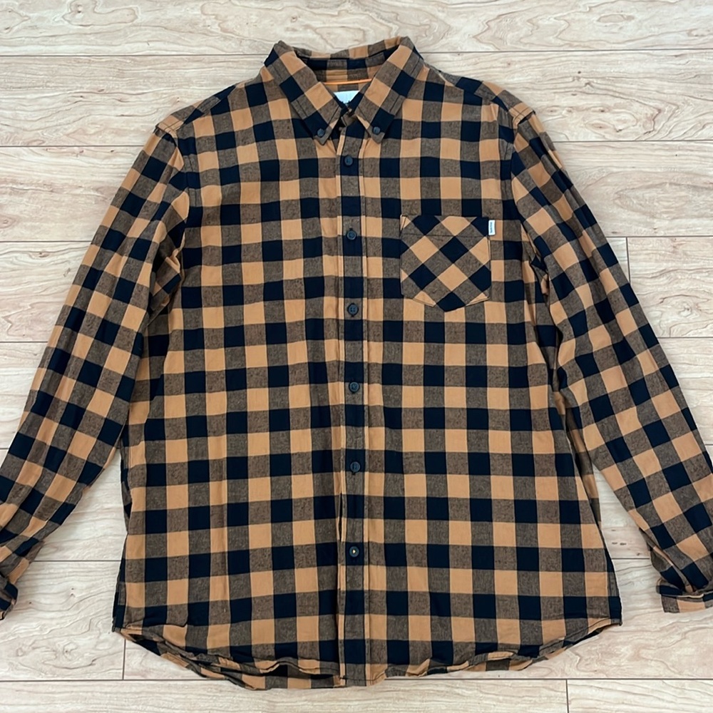Timberland Men’s Plaid flannel Button Down